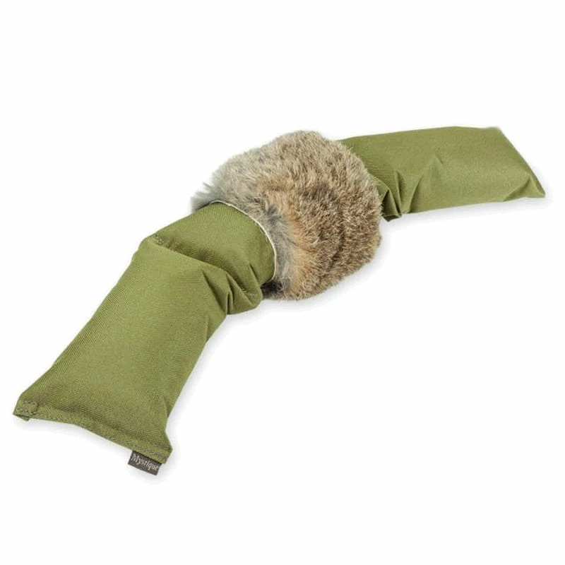 Mystque 3-teiliger Dummy Khaki Mit Hasenfell