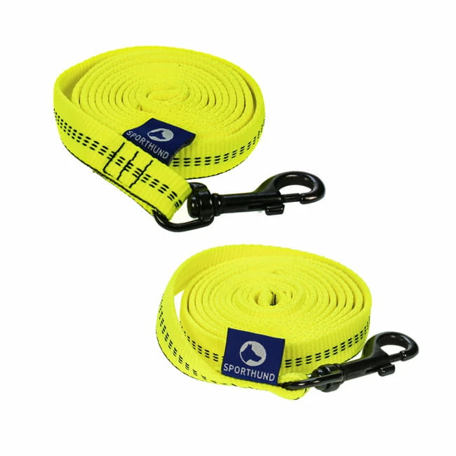 Sporthund Schlauchgurtleine 2 M INOX