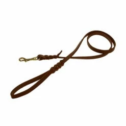 Lederleine Geflochten